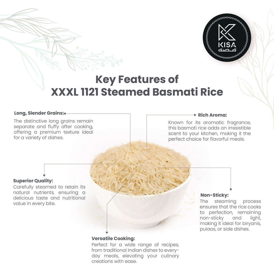 BASMATHI STEAM XXXL RICE