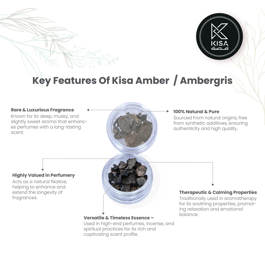AMBER  / AMBERGRIS - 1gm