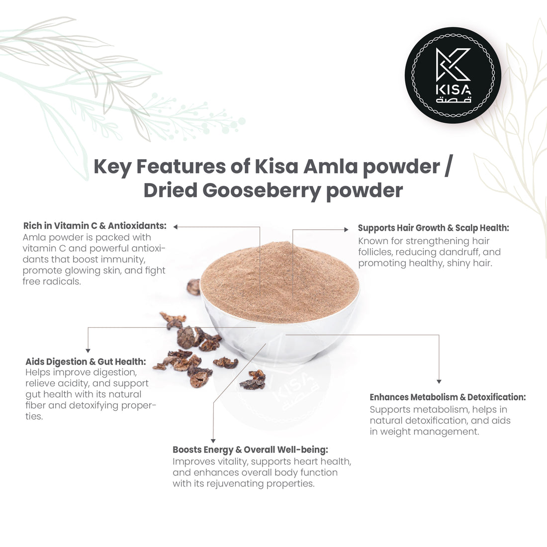 AMLA POWDER - GOOSEBERRY POWDER