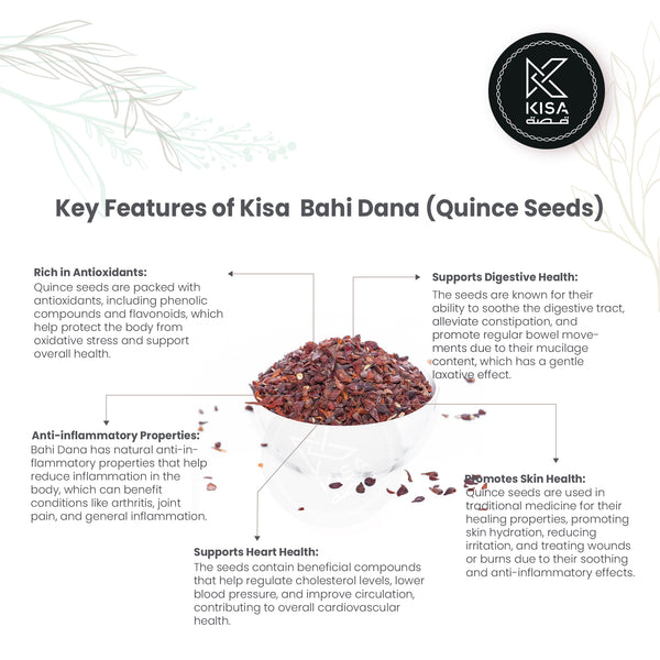 BAHI DANA - QUINCE SEEDS – Kisa Flour Mills