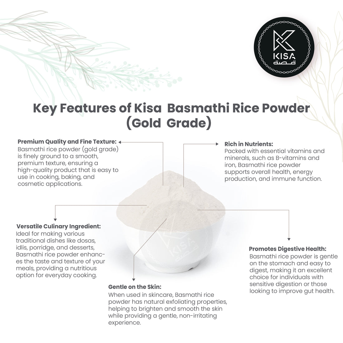 RICE FLOUR GOLD / RICE POWDER