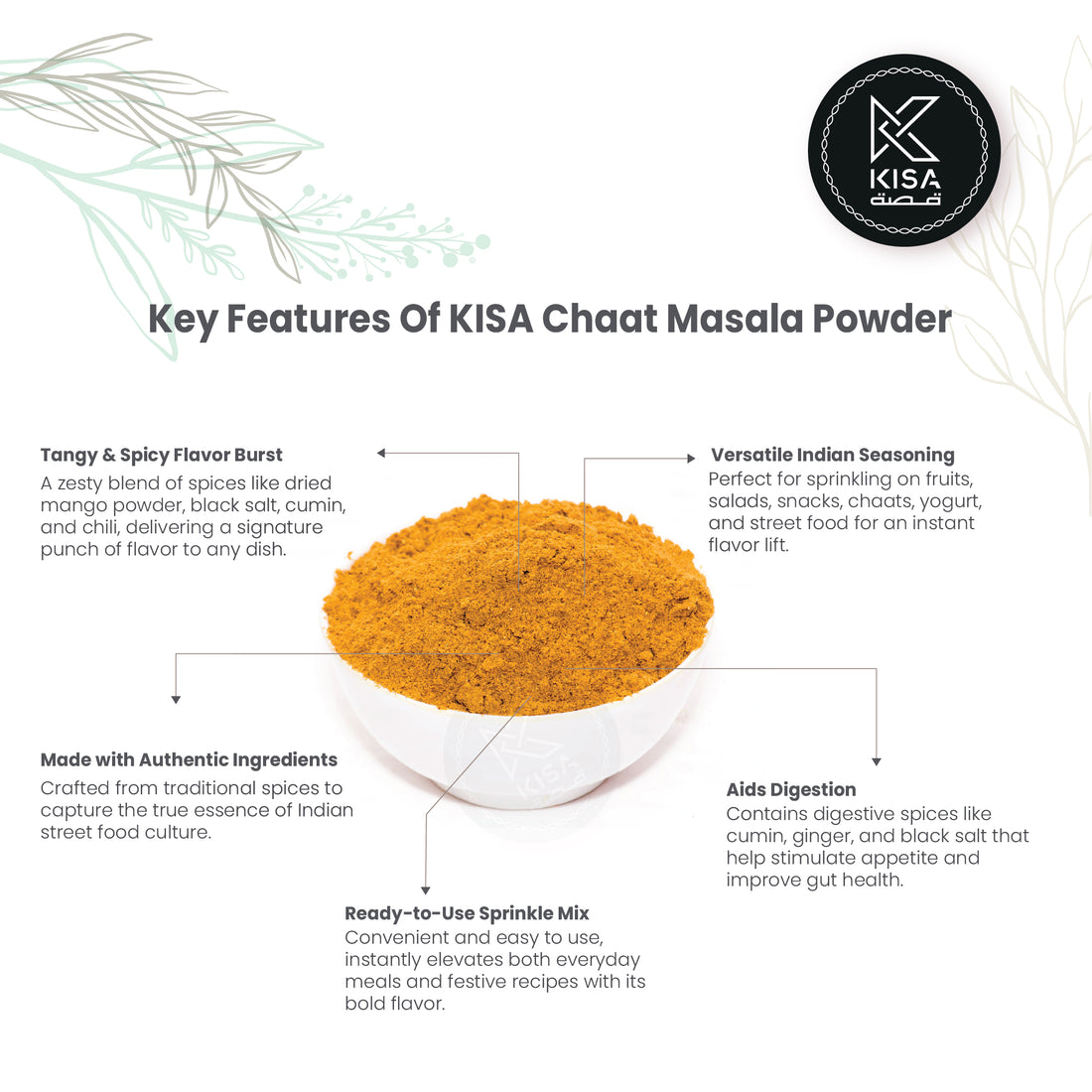 KISA CHAAT MASALA POWDER