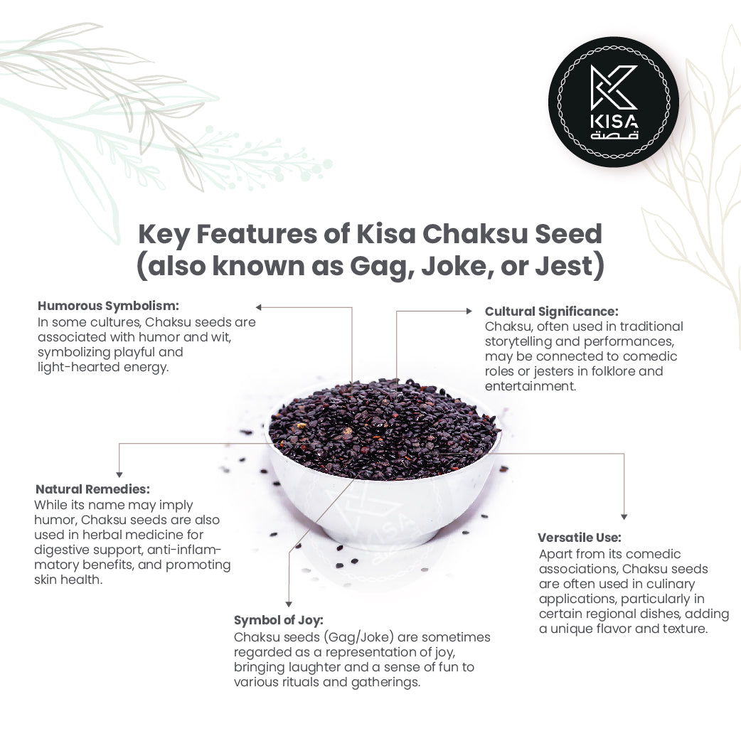 Chaksu HABATHUL BARKHA - CHAKSU SEEDS / JASMEEJAZ – Kisa Flour Mills