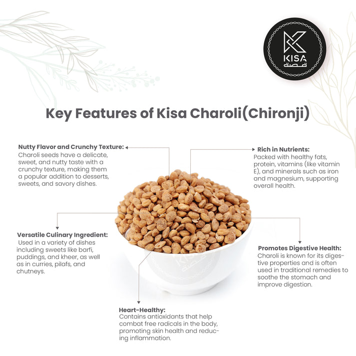 CHAROLI - CHIRUNJI -SAGE NUTS – Kisa Flour Mills