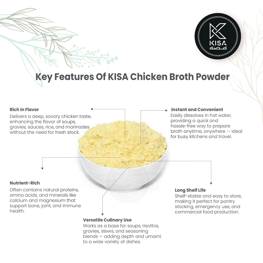 KISA CHICKEN BROTH POWDER