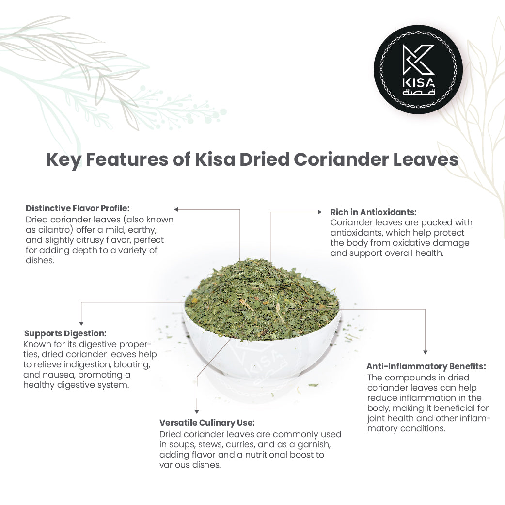 SUN DRIED CORIANDER LEAVES / CILANTRO