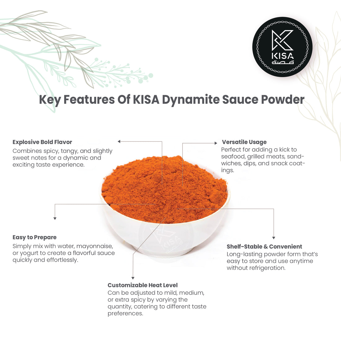 KISA DYNAMITE SAUCE POWDER