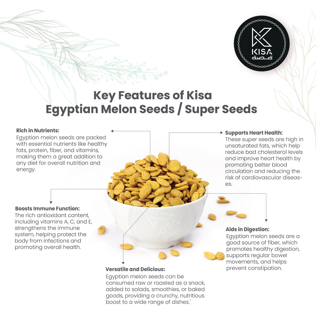 SUPER SEEDS YELLOW / EGYPTIAN MELON SEEDS