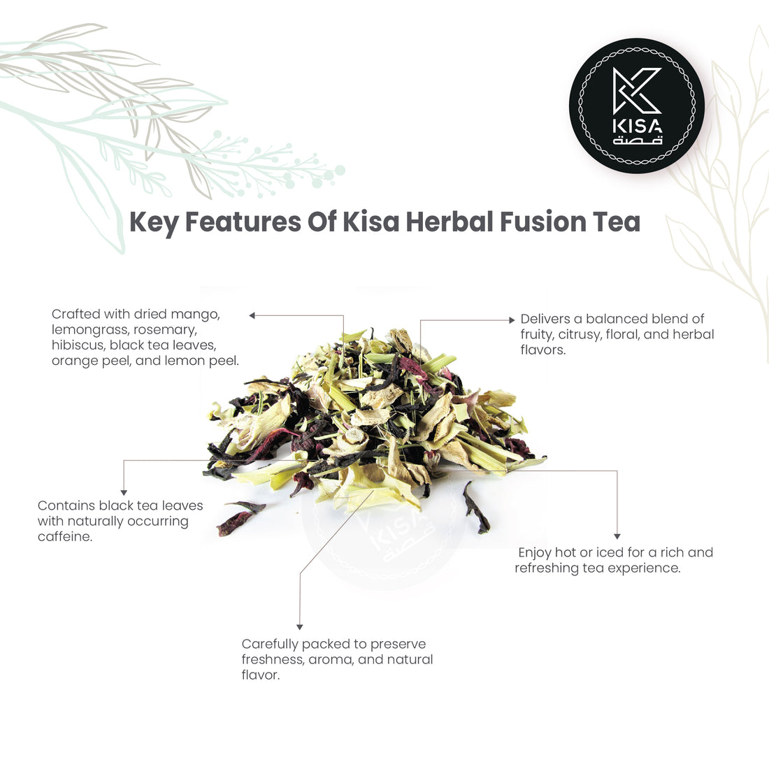 KISA HERBAL FUSION TEA