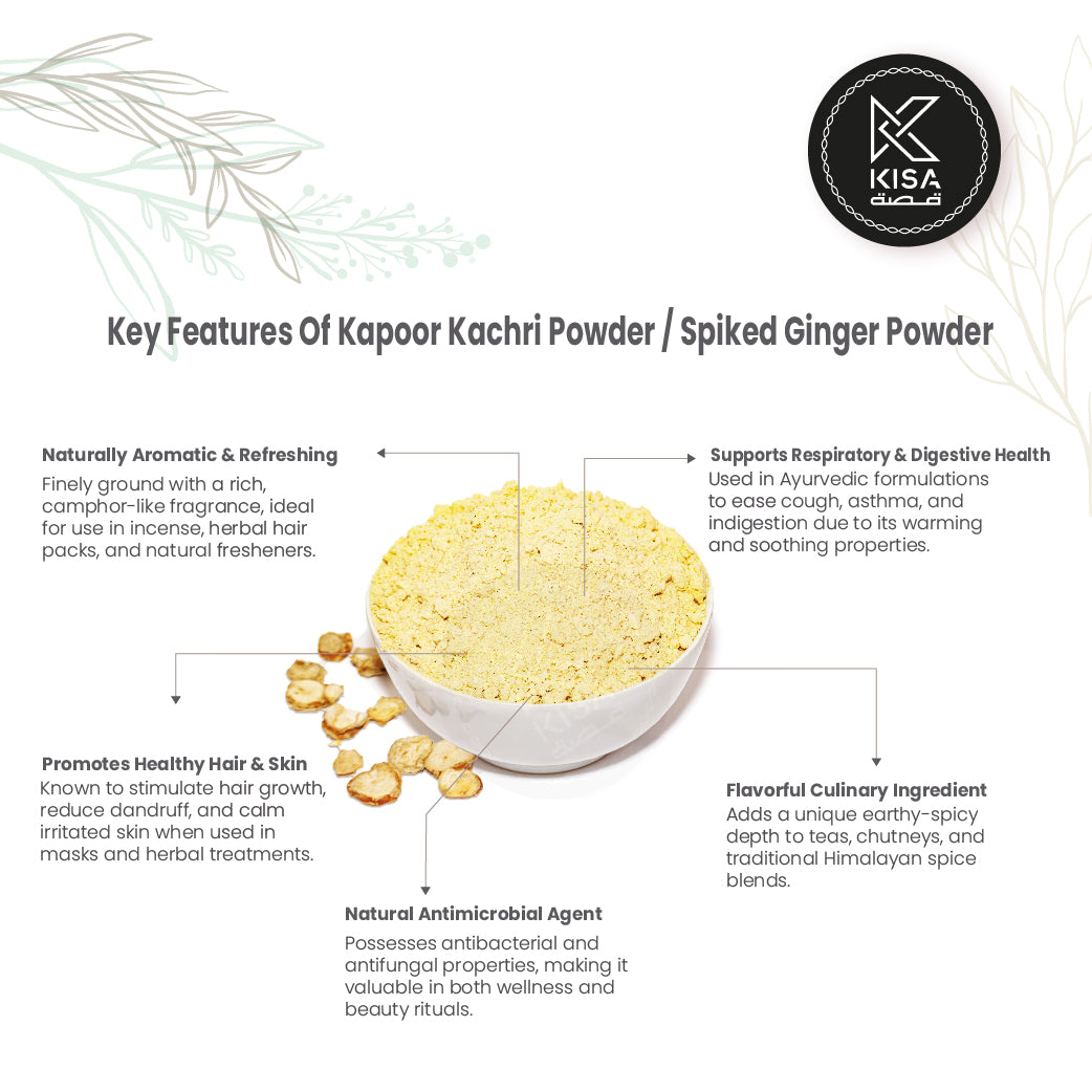 KAPOOR KACHRI POWDER  / SPIKED GINGER POWDER
