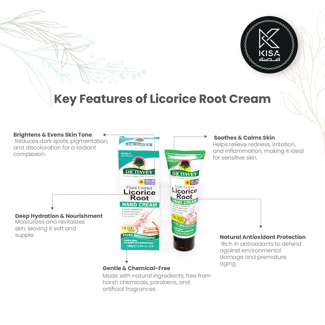 LICORICE ROOT CREAM 100 GM / MILATTI CREAM