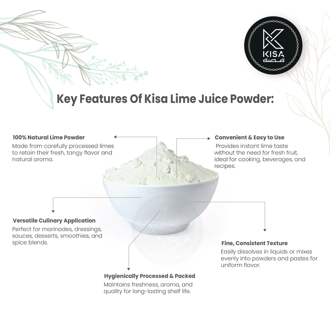 LIME JUICE POWDER