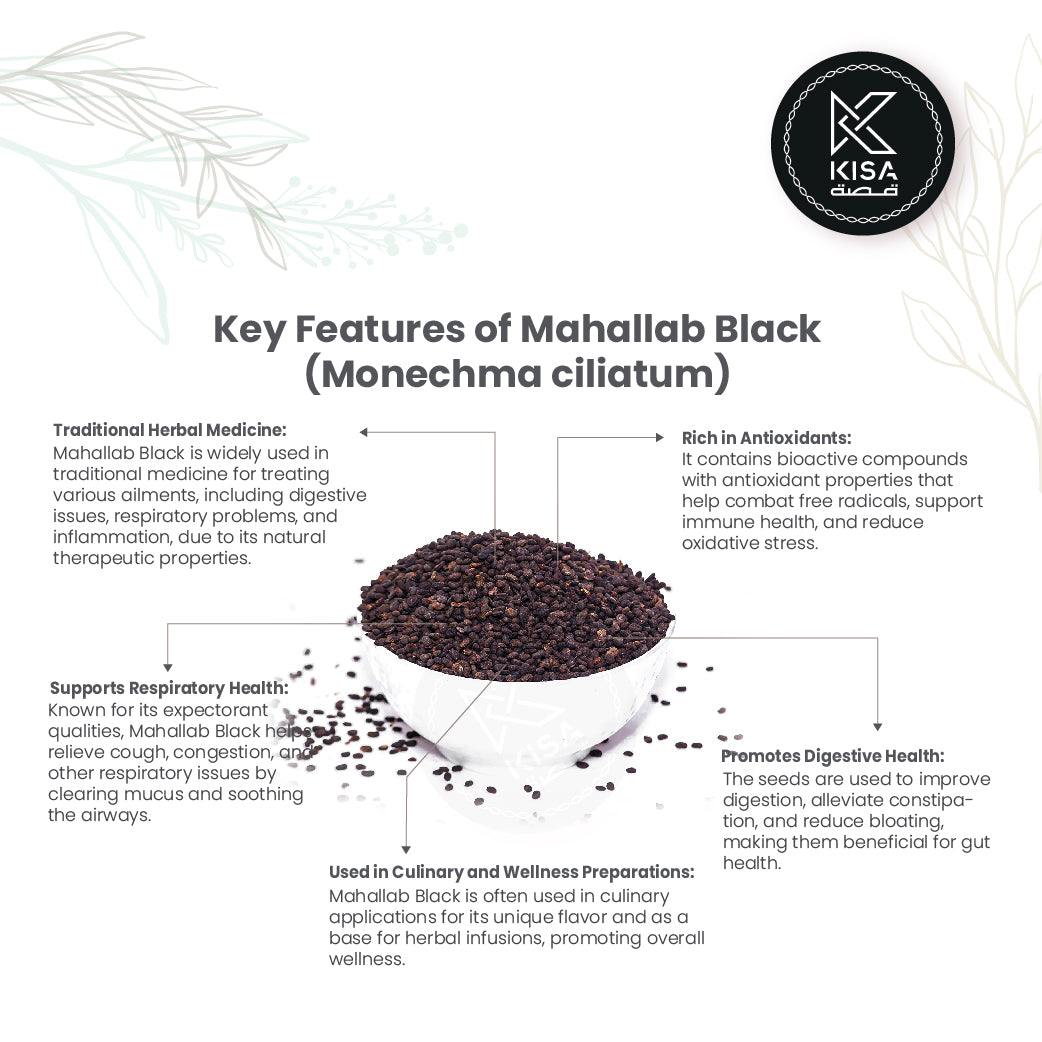MAHALLAB BLACK / MONECHMA CILIATUM