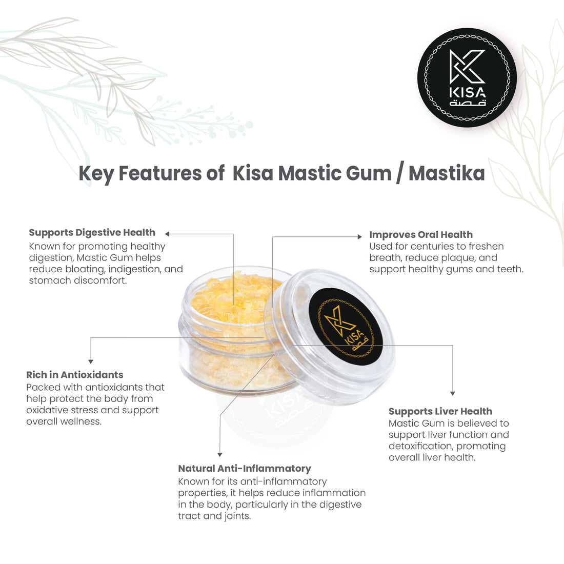 MASTICA / RUMI MASTANGI / MASTIC GUM  15 gm