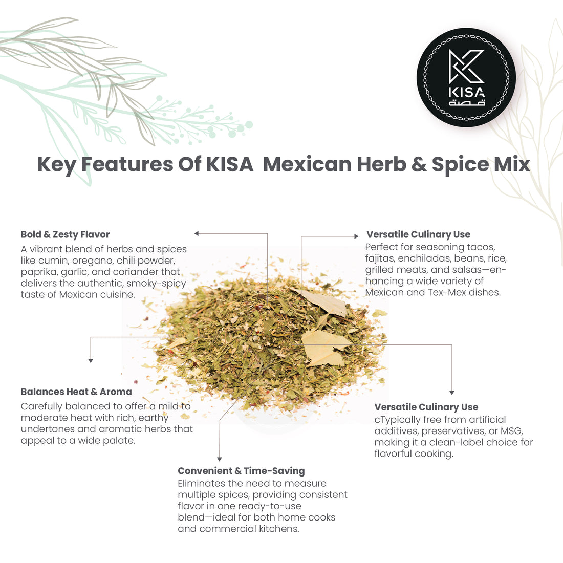 MEXICAN HERBS & SPICES MIX