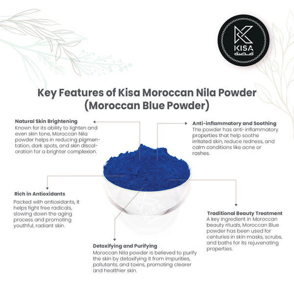 NILA POWDER MOROCCO / MORROCAN BLUE NILA – Kisa Flour Mills