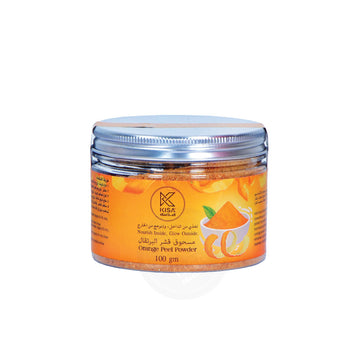 KISA PURE ORANGE PEEL  POWDER 100 GRM BOTTLE
