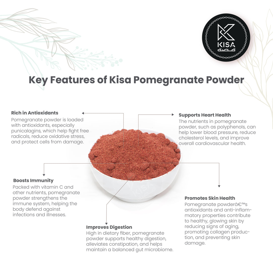 POMEGRANATE FRUIT POWDER