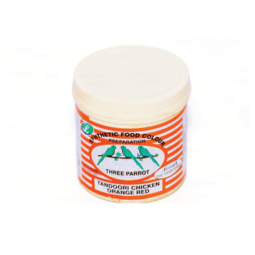 طعام الببغاء ملون برتقالي أحمر 100 جرام