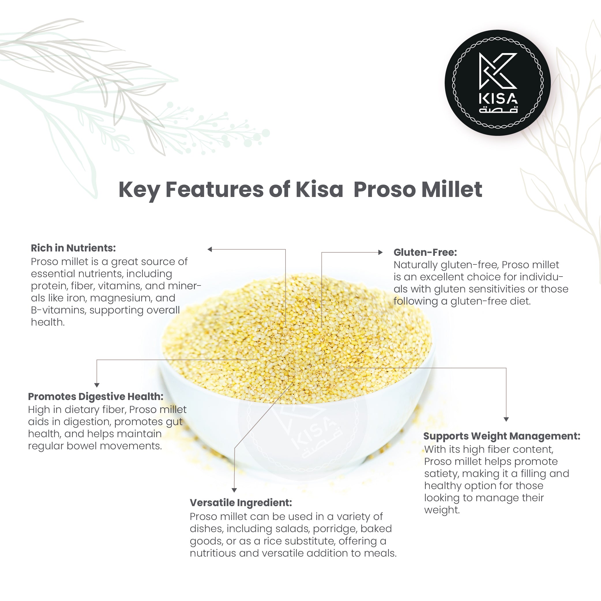 PROSO MILLET – Kisa Flour Mills