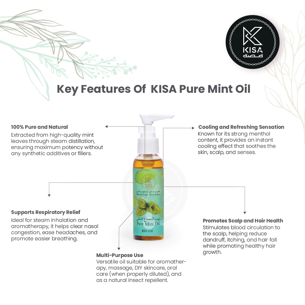 KISA PURE MINT OIL 100 ML