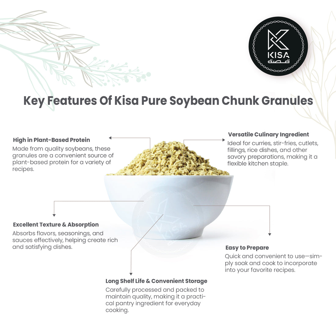 SOYA MEAT GRANULES / SOYA WADI KEEMA