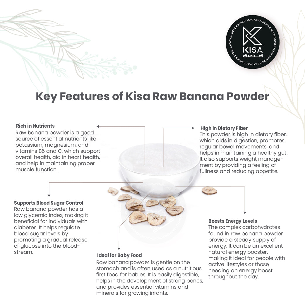 RAW BANANA POWDER