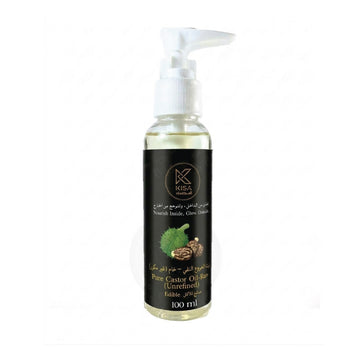KISA PURE CASTOR OIL - RAW - UNREFINED 100 ML