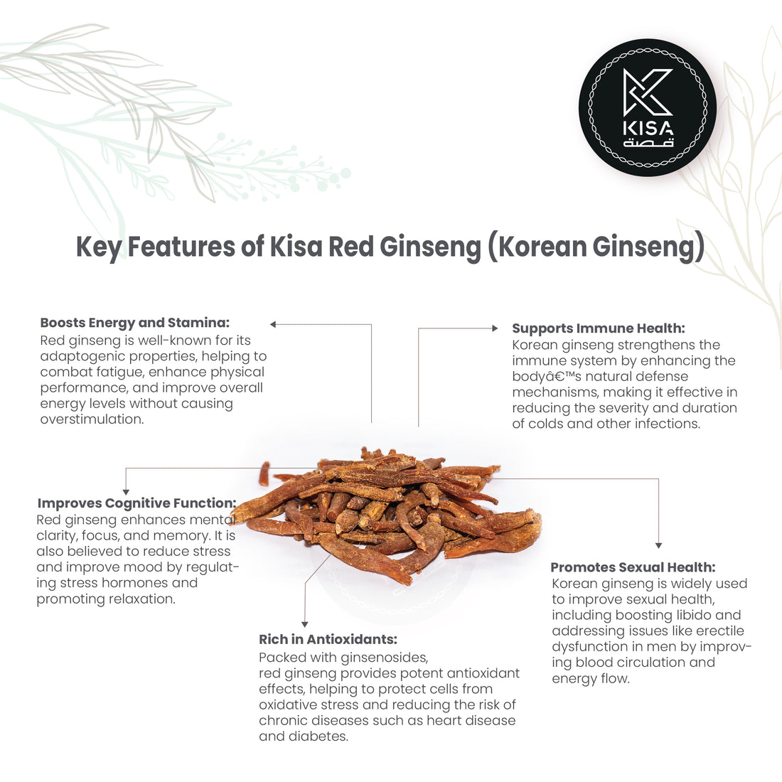 GINSENG KOREAN / RED GINSENG
