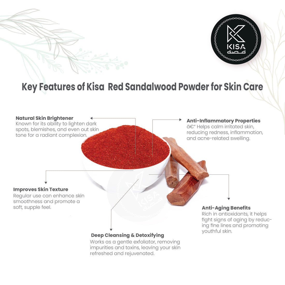 RED SANDALWOOD POWDER / RAKTHA CHANDANA POWDER