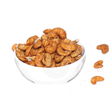 الكاجو المشوي على الفحم