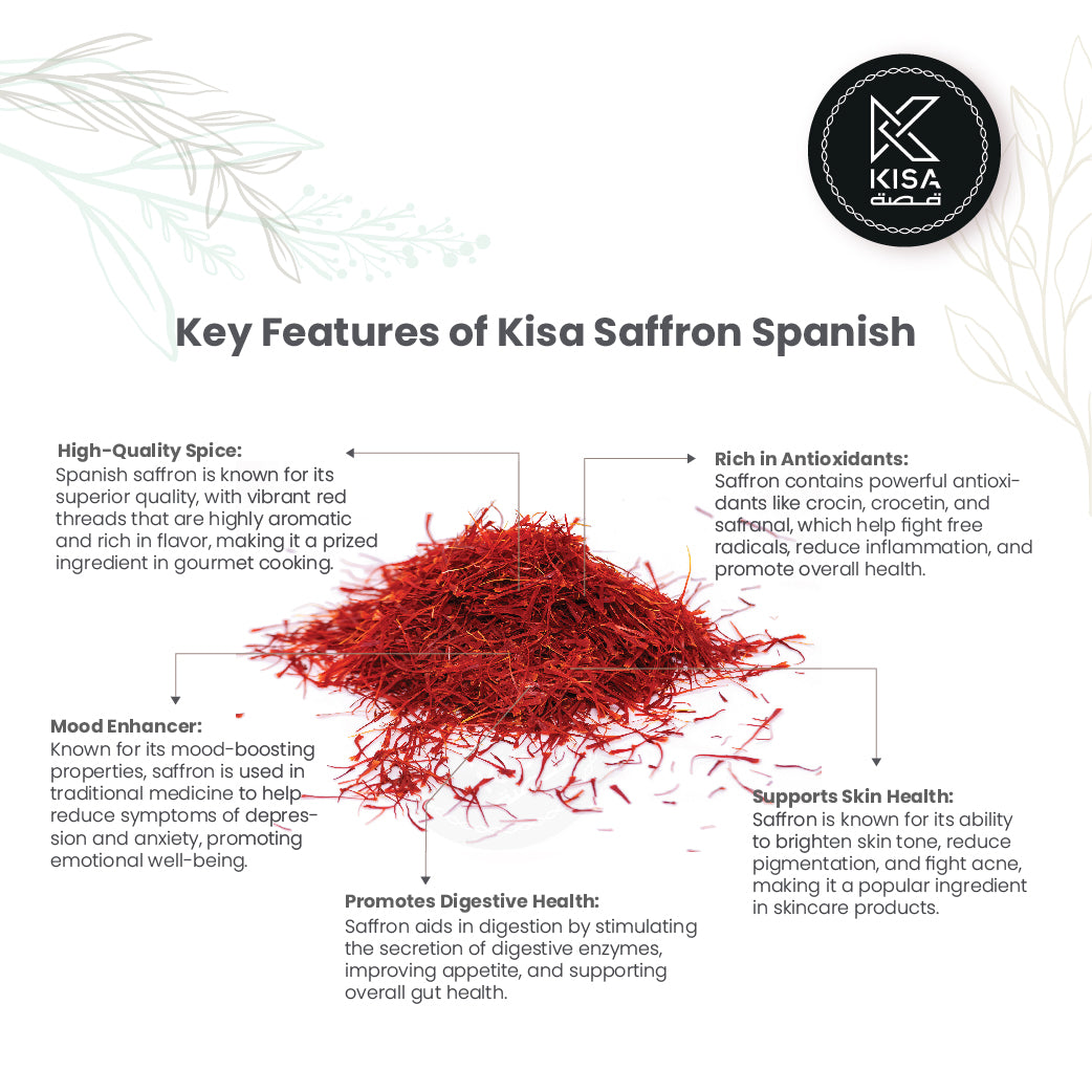 زعفران-إسباني فضفاض