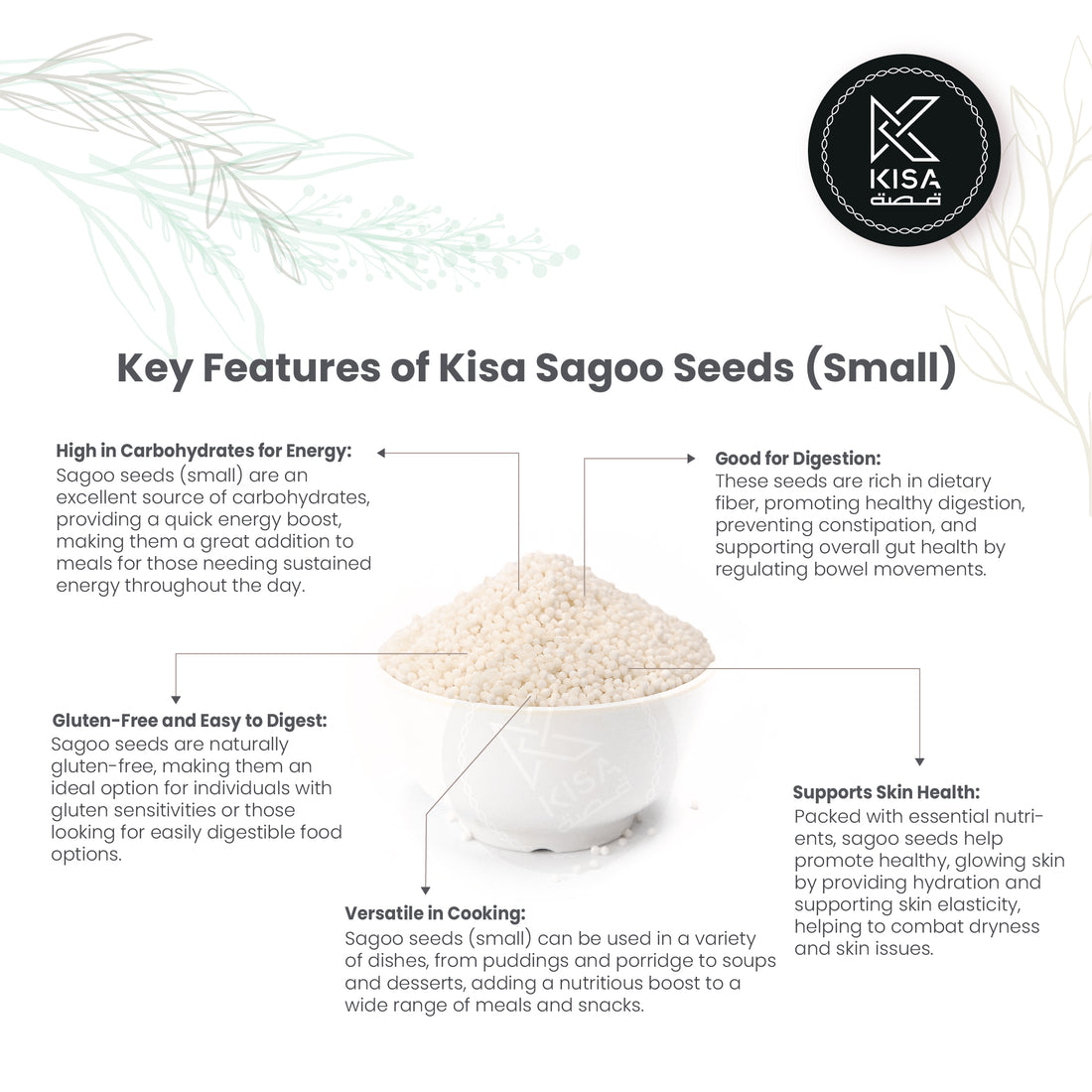 SAGOO SEED SMALL / SABOO DANA