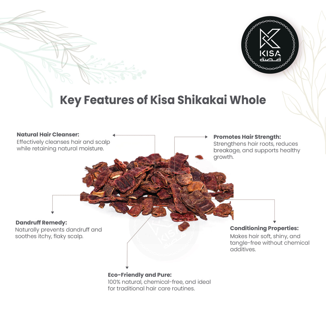 SHIKA  KHAI / SOAP POD / ACACIA CONCINNA / SHIKAKAI