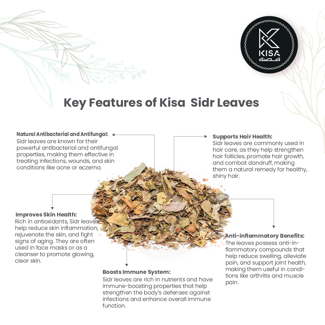 SIDR LEAVES / JUJUBE BROCKEN LEAVES