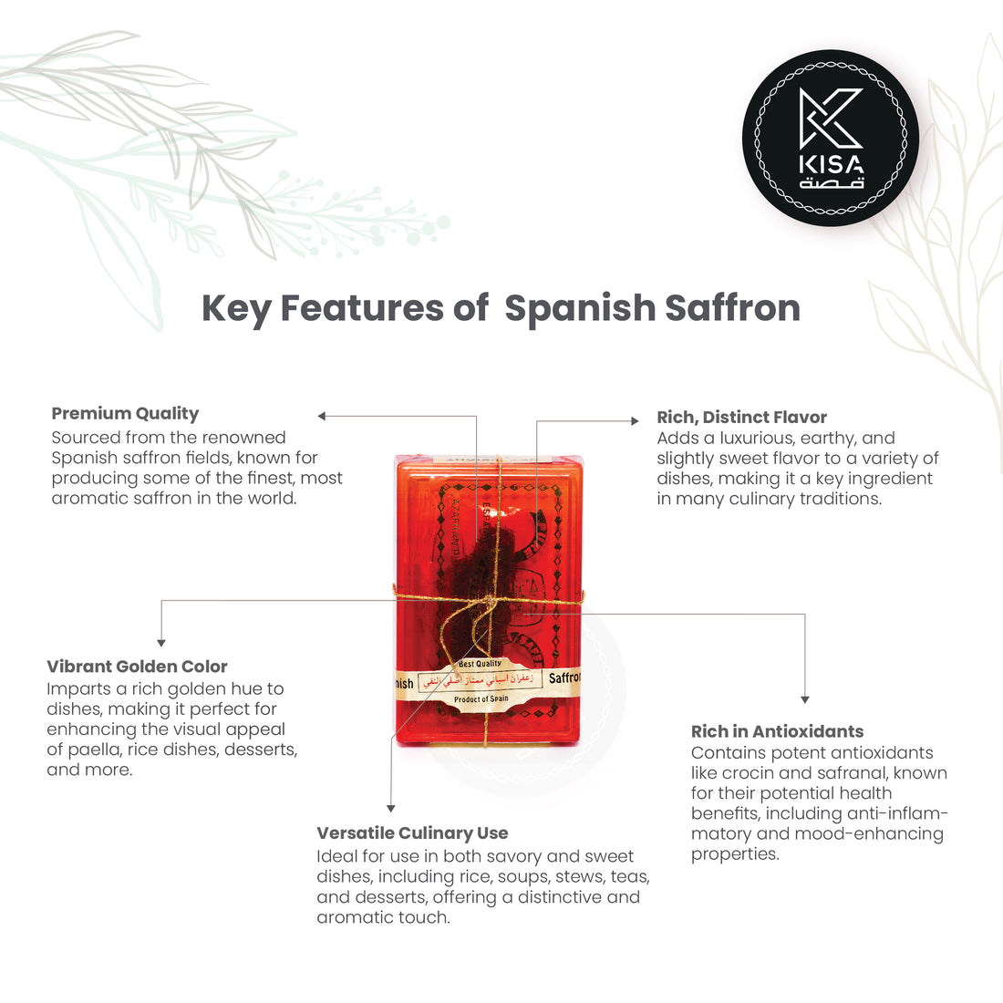 SAFFRON SPANISH 2 GM