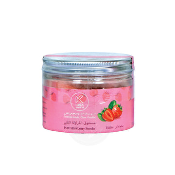 KISA PURE STRAWBERRY POWDER 100 GRM BOTTLE