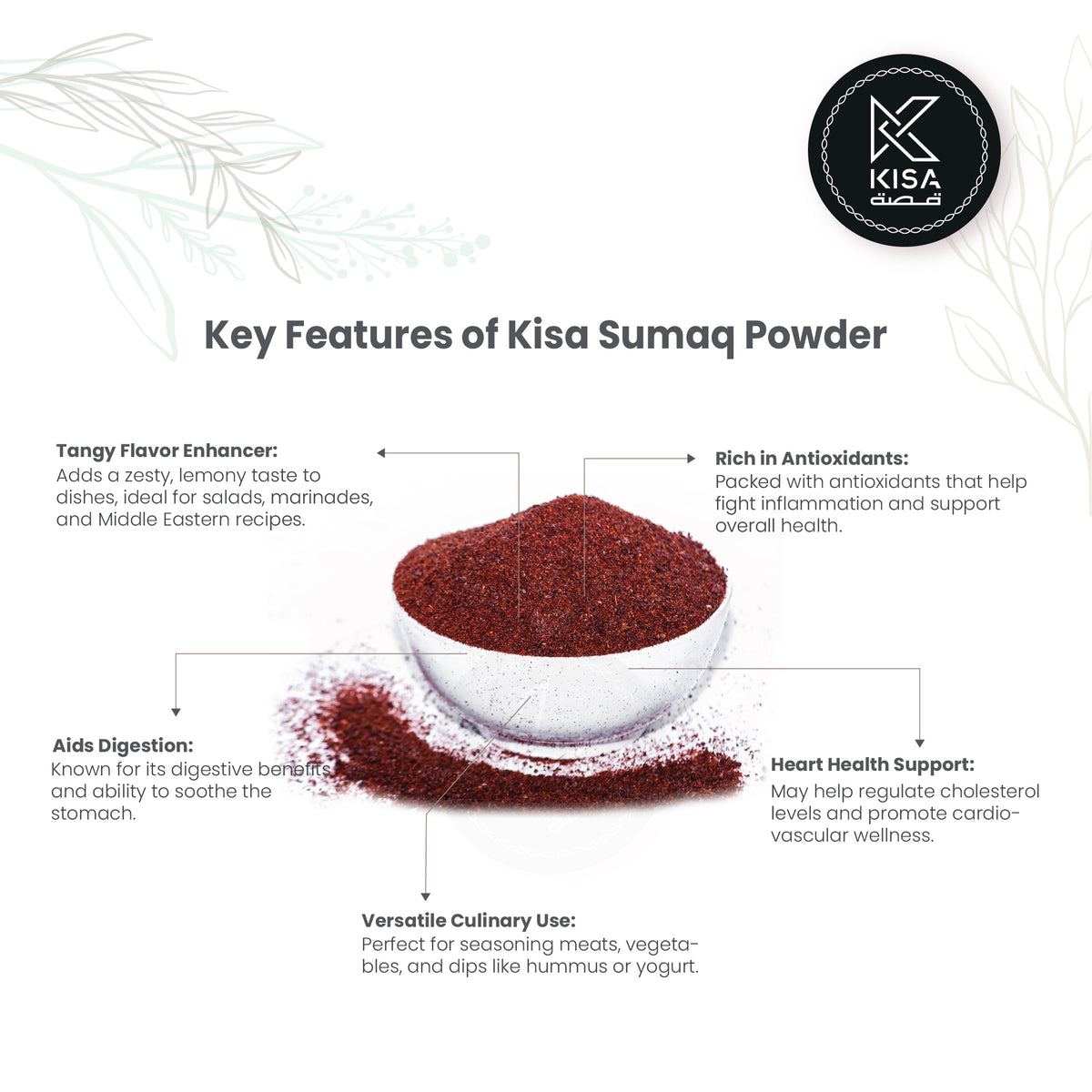 Sumapowder SUMMAK POWDER – Kisa Flour Mills