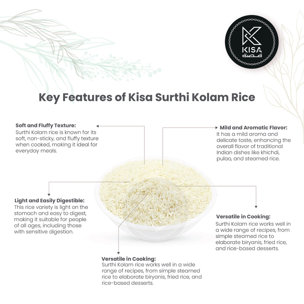 SURTHI KOLAM RICE – Kisa Flour Mills