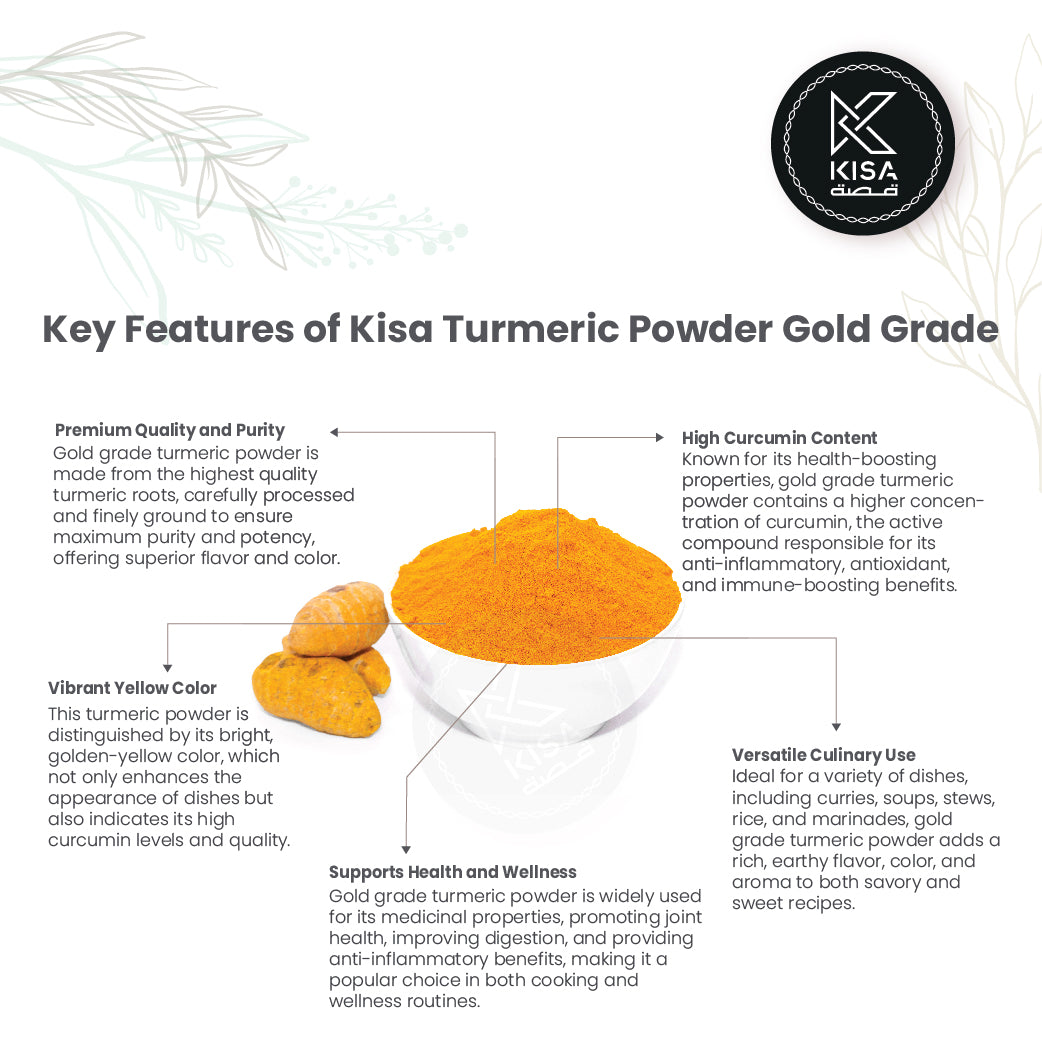 TURMERIC POWDER PREMIUM - GOLD