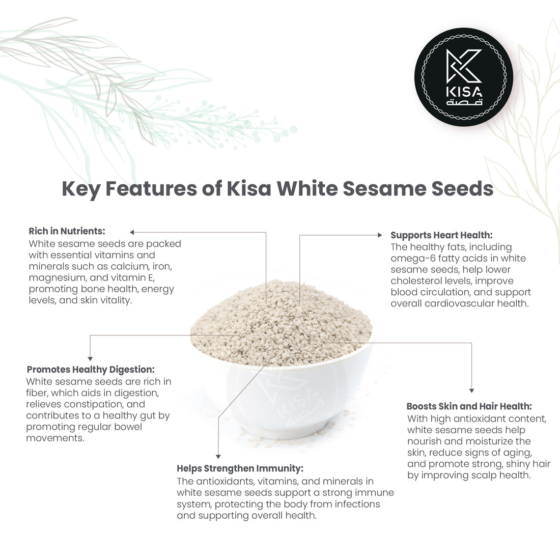 SESAME SEEDS WHITE