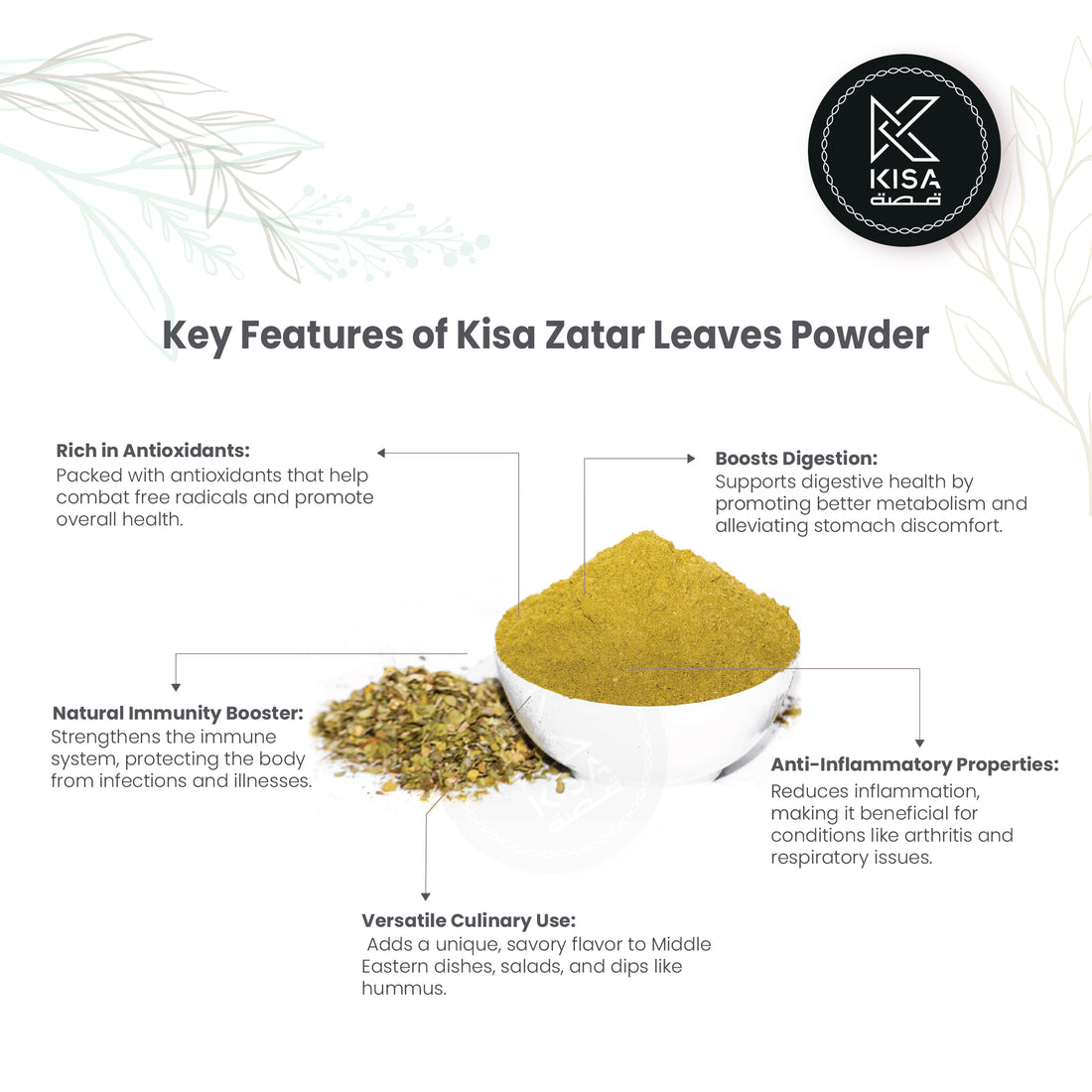 ZAATAR LEAF POWDER