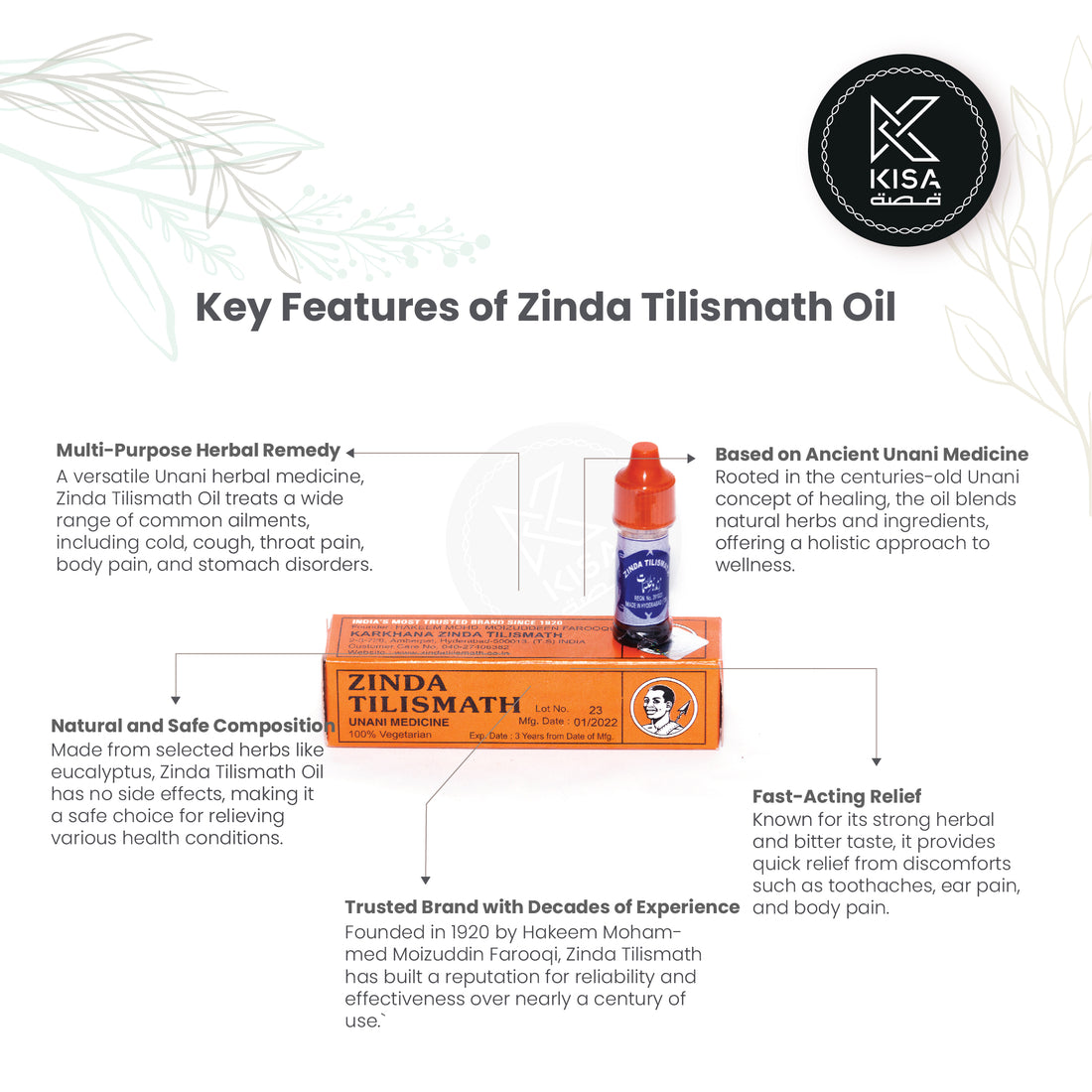 ZINDA TILISMATH 10 ML