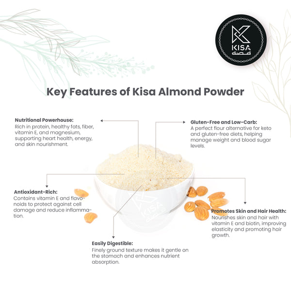 ALMOND POWDER / ALMOND FLOUR – Kisa Flour Mills