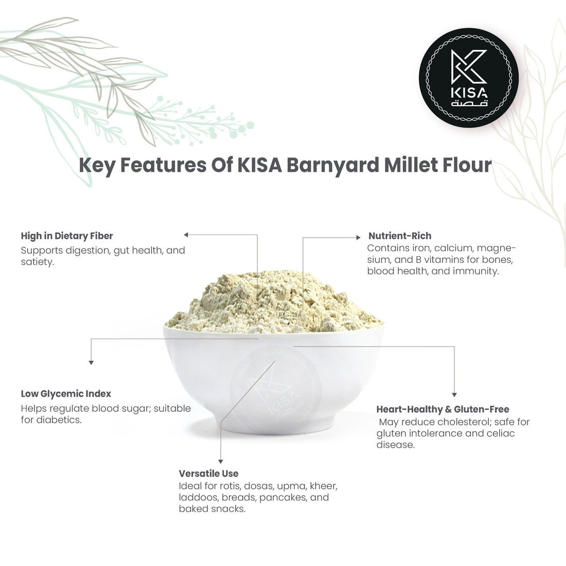 BARNYARD MILLET FLOUR