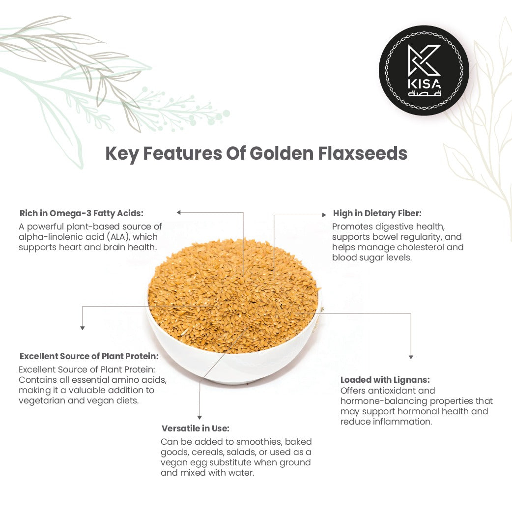 GOLDEN FLAXSEEDS