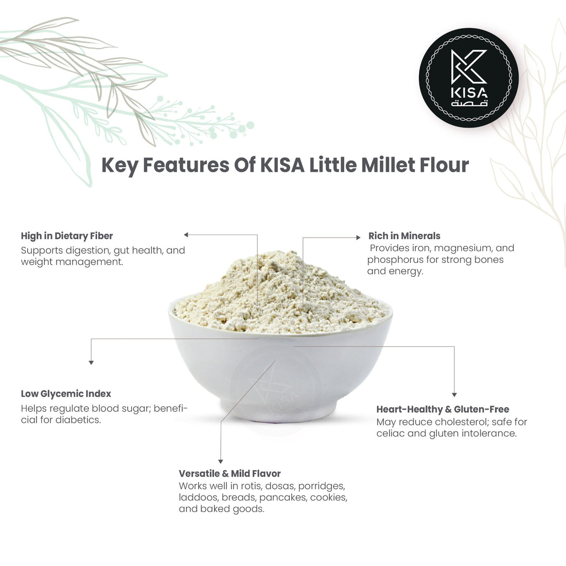 LITTLE MILLET FLOUR (CHAMA ARI  FLOUR)