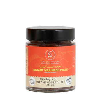 KISA INSTANT MARINADE / INSTANT MASALA PASTE - FOR CHICKEN / FISH FRY - MEDITERRANEAN - 300 GM