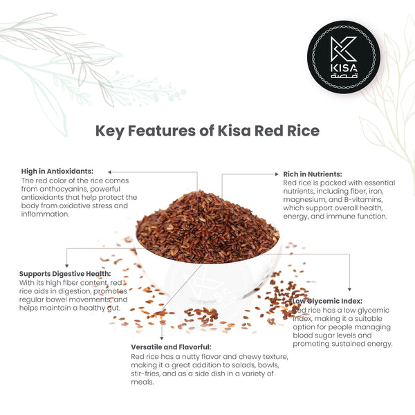 RED RICE / RAKTHASHALI RICE – Kisa Flour Mills