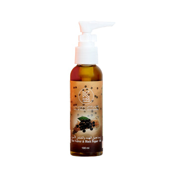 KISA VETIVER & BLACK PEPPER OIL - 100 ML